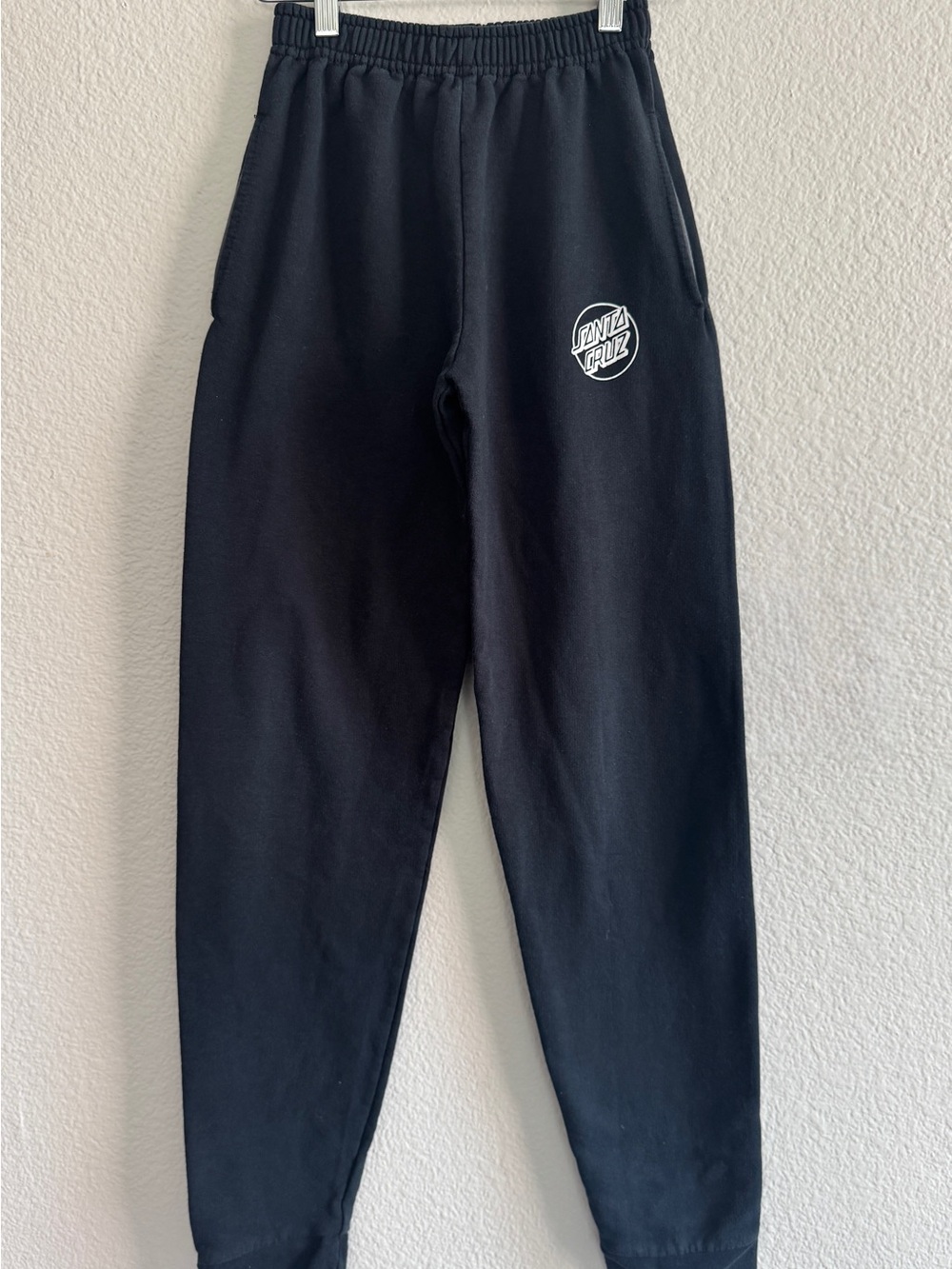 Santa Cruz Skateboards Black Kids Sweatpants - Logo Joggers